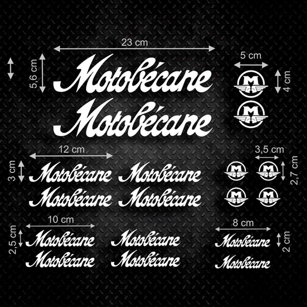 Motob&eacute;cane Sticker Set 0