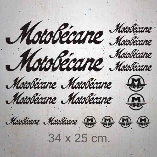 Motob&eacute;cane Sticker Set 2/3
