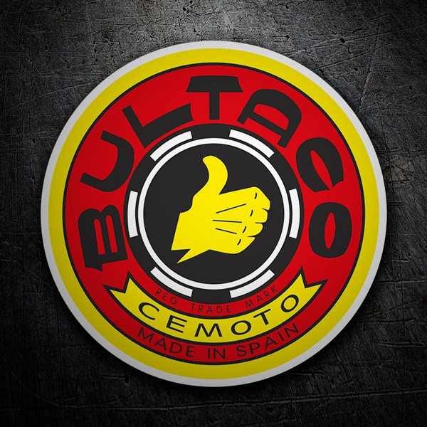 Car & Motorbike Stickers: Red Bulk Logo