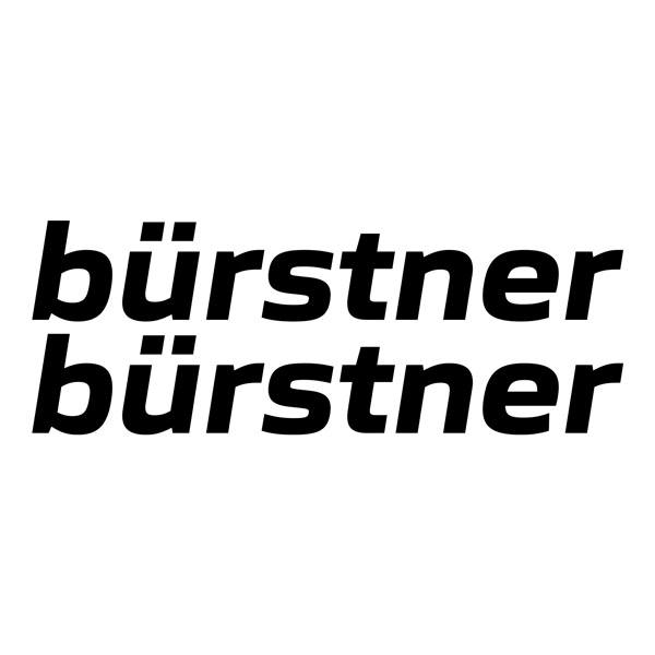 Camper van decals: Bürstner 3