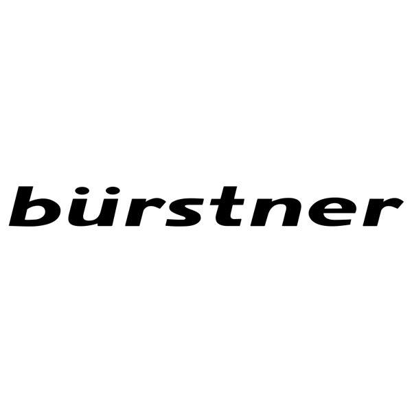 Camper van decals: Bürstner