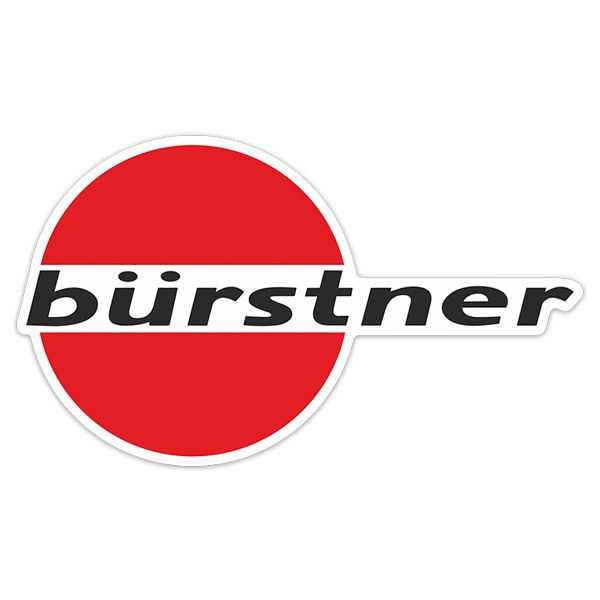 Camper van decals: Bürstner logo