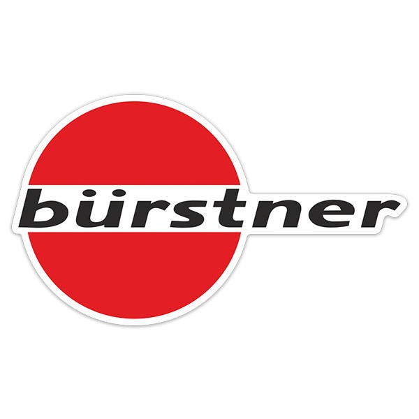 Car & Motorbike Stickers: Bürstner logo