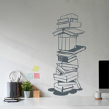 Wall Stickers: Tower of old books 3
