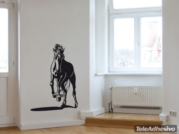 Wall Stickers: Galloping horse