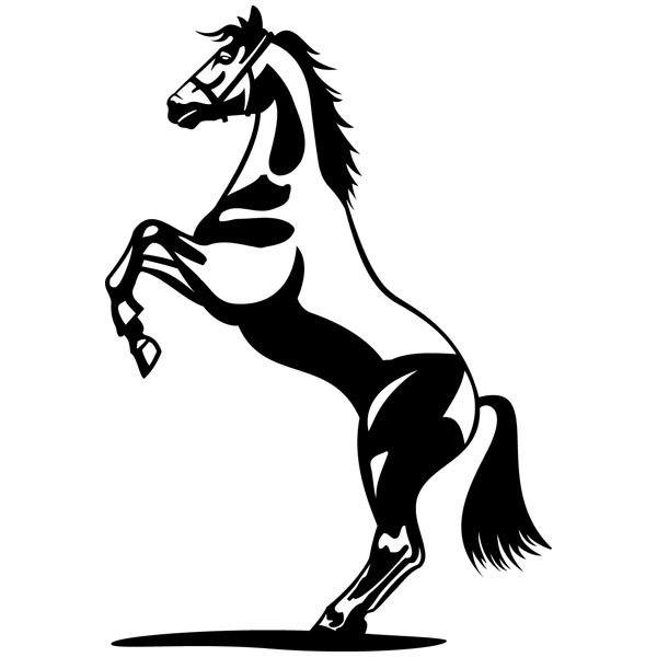 Wall Stickers: Horse pose