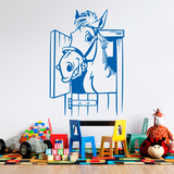 Stickers for Kids: Horse in the stable 3