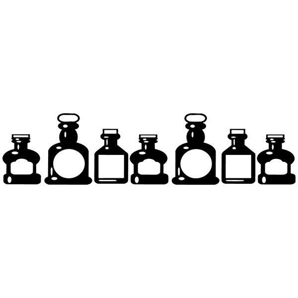 Wall Stickers: Bottles