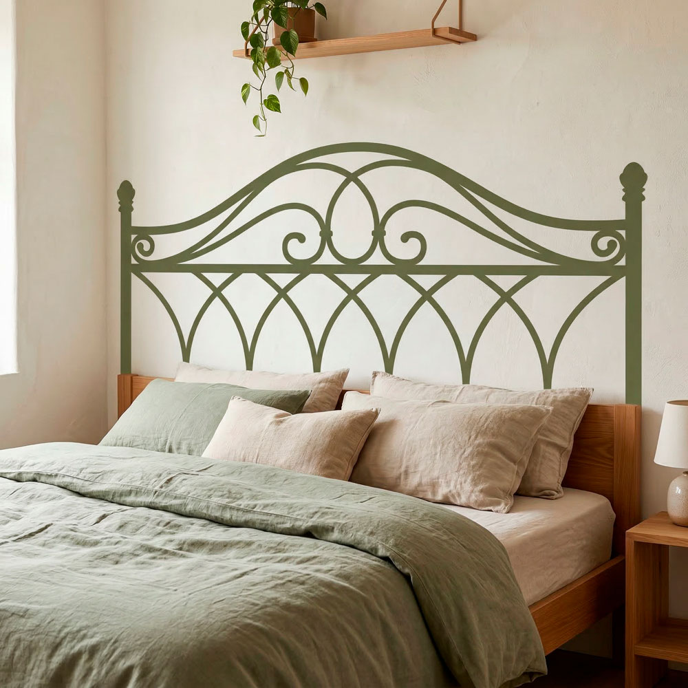 Wall Stickers: Forge Headboard