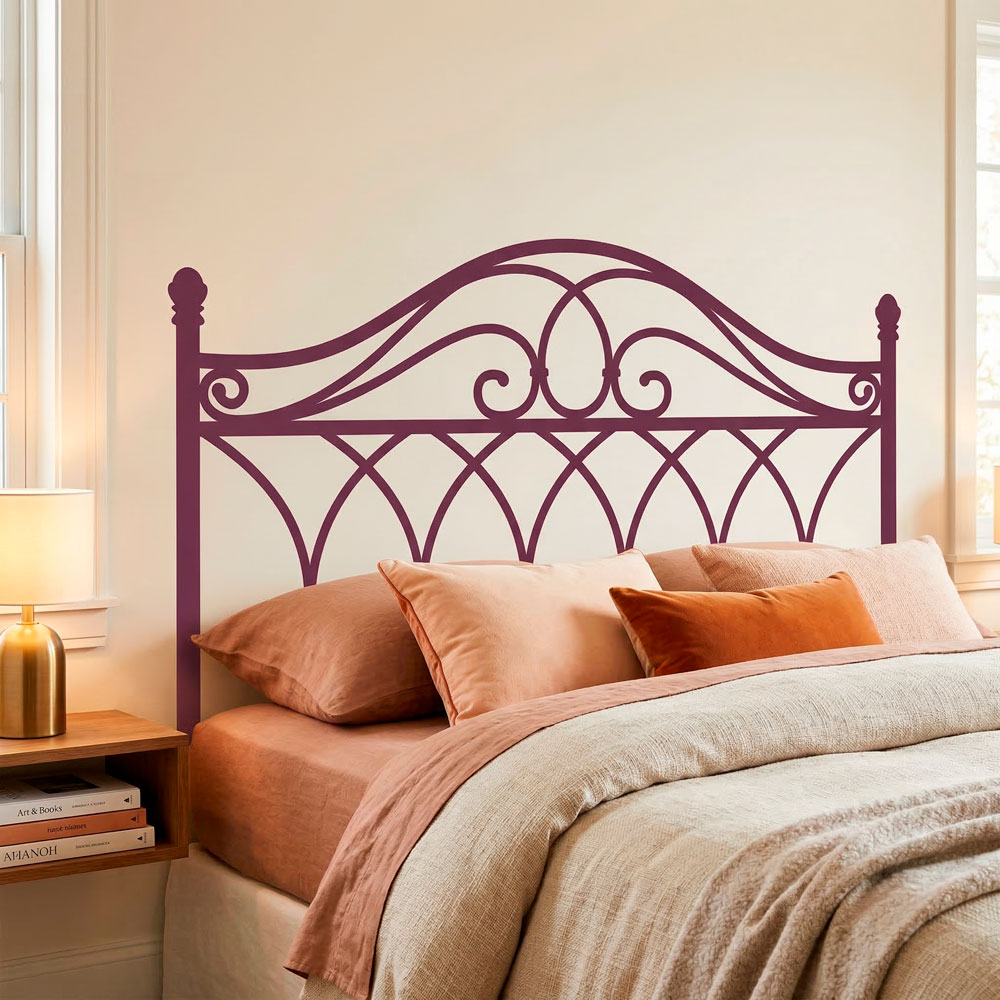 Wall Stickers: Forge Headboard