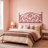 Wall Stickers: Bed Headboard Love 4