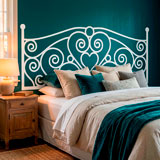Wall Stickers: Bed Headboard Love 5