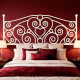 Wall Stickers: Bed Headboard Love 6