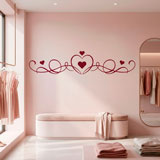 Wall Stickers: Headboard of Hearts 6