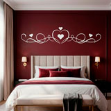 Wall Stickers: Headboard of Hearts 10