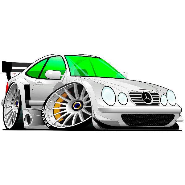 Stickers for Kids: Mercedes