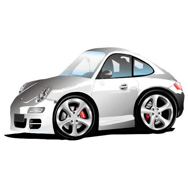 Stickers for Kids: Porsche