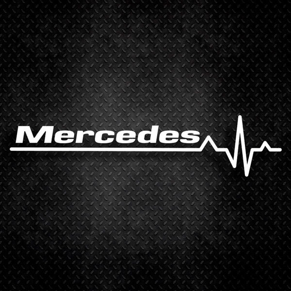 Esq Benzmercedes Benz Signature Vinyl Decal - Reflective Kk Material,  Custom Fit