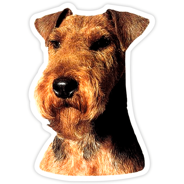 Car & Motorbike Stickers: Welsh Terrier 0