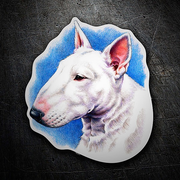 Car & Motorbike Stickers: Bull Terrier