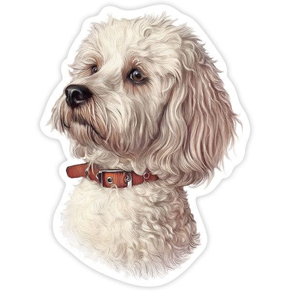 Car & Motorbike Stickers: Maltese Dog