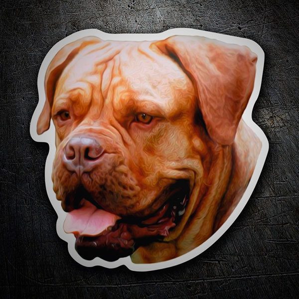 Car & Motorbike Stickers: Dogue De Bordeaux