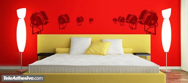 Wall Stickers: The heat of the spotlight