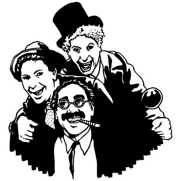 Wall Stickers: Marx Brothers