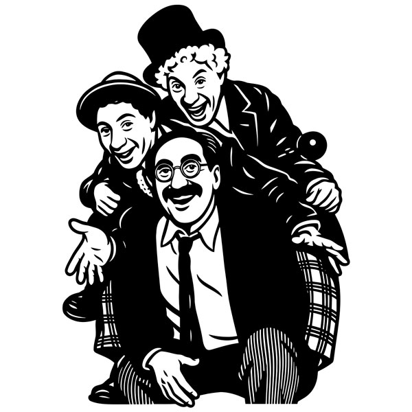 Wall Stickers: Marx Brothers Classic Cinema