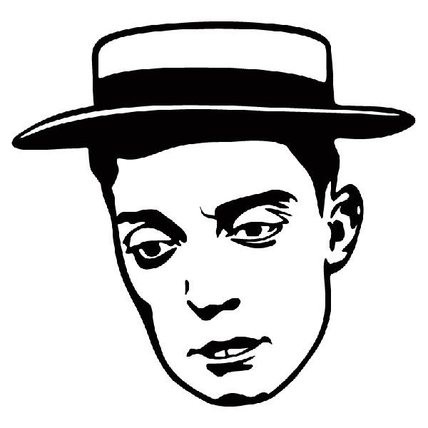 Wall Stickers: Buster Keaton
