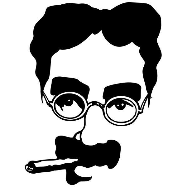 Wall Stickers: Groucho