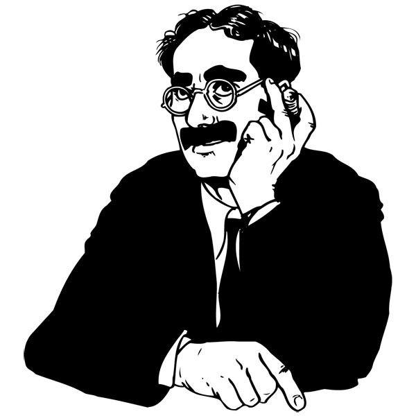 Wall Stickers: Groucho body