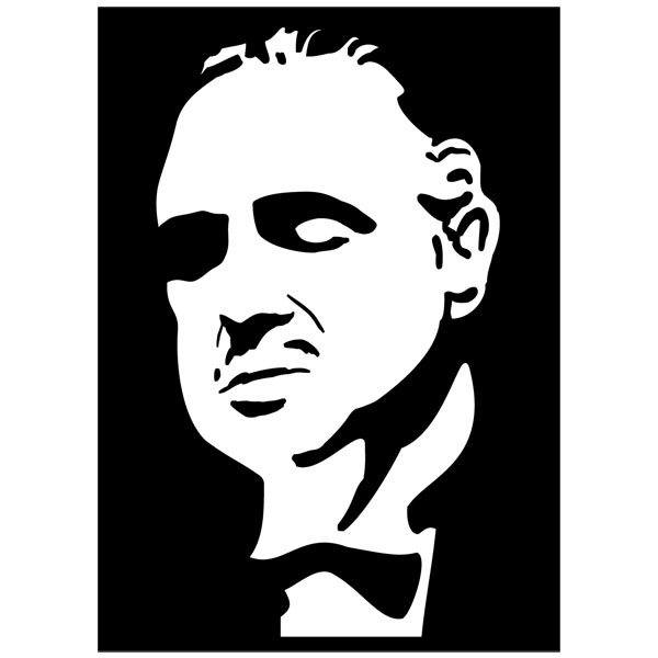 Wall Stickers: Vito Corleone