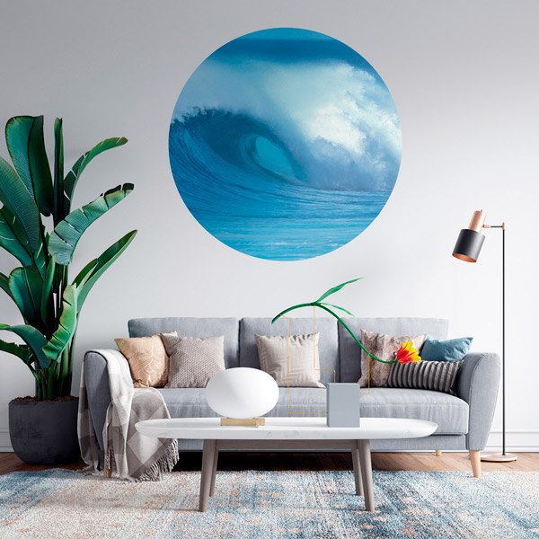 Wall Stickers: Surfing Wave