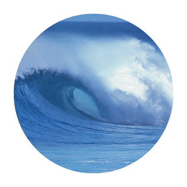 Wall Stickers: Surfing Wave