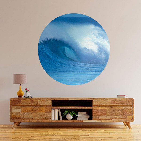 Wall Stickers: Surfing Wave