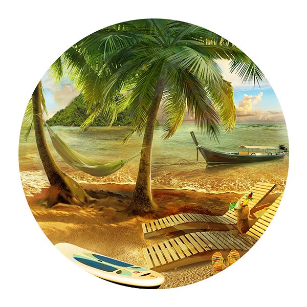 Wall Stickers: Paradise Beach