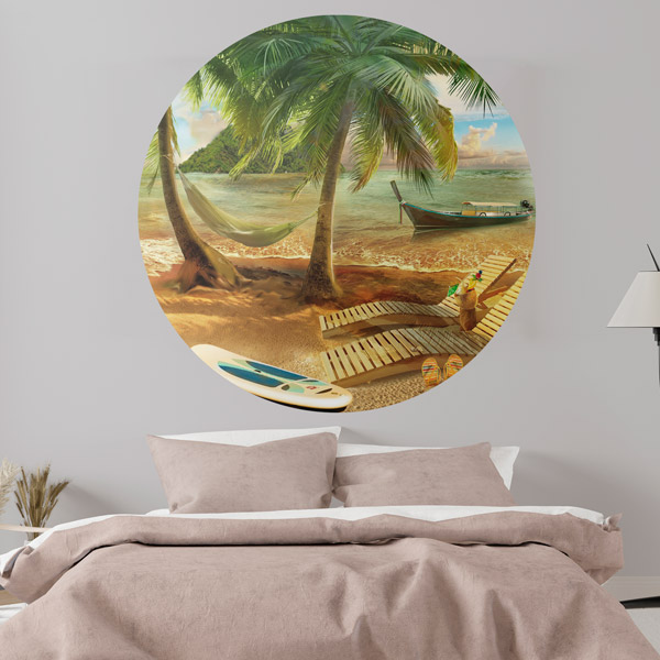 Wall Stickers: Paradise Beach