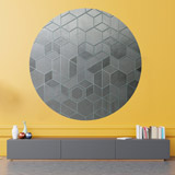 Wall Stickers: 3D Cubes 3