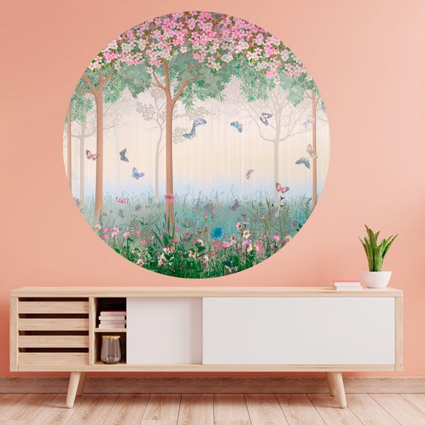 Wall Stickers: Spring Forest