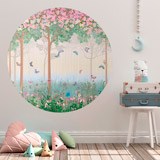 Wall Stickers: Spring Forest 3