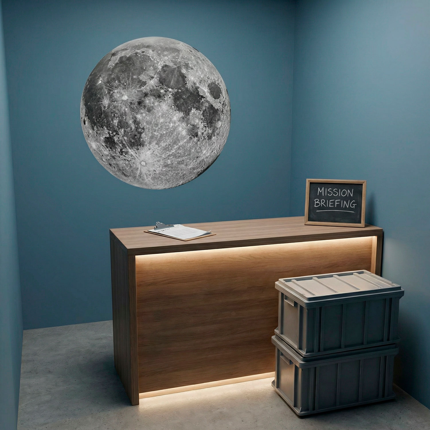 Wall Stickers: Full Moon