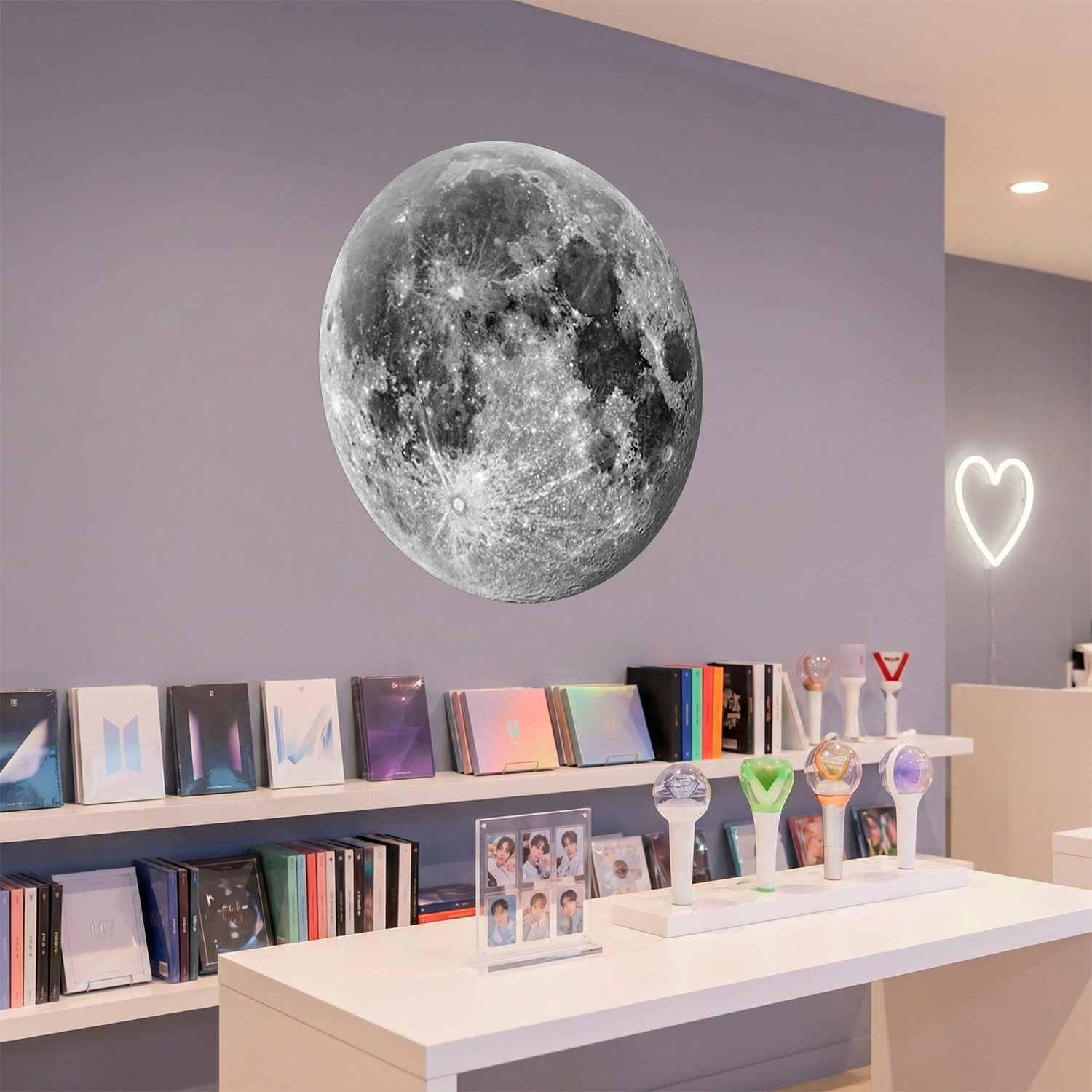 Wall Stickers: Full Moon