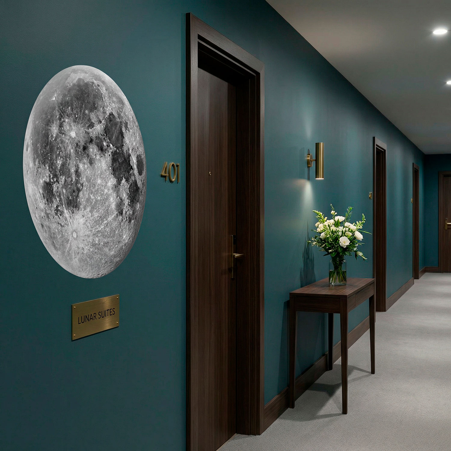 Wall Stickers: Full Moon