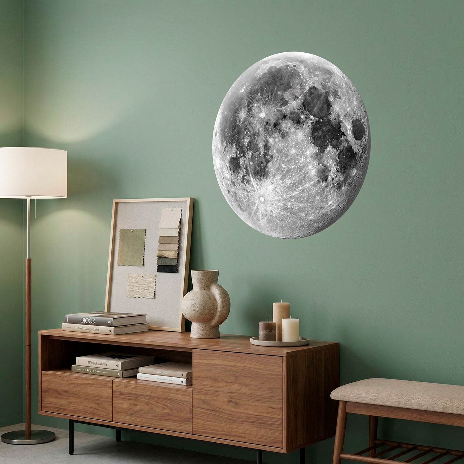 Wall Stickers: Full Moon