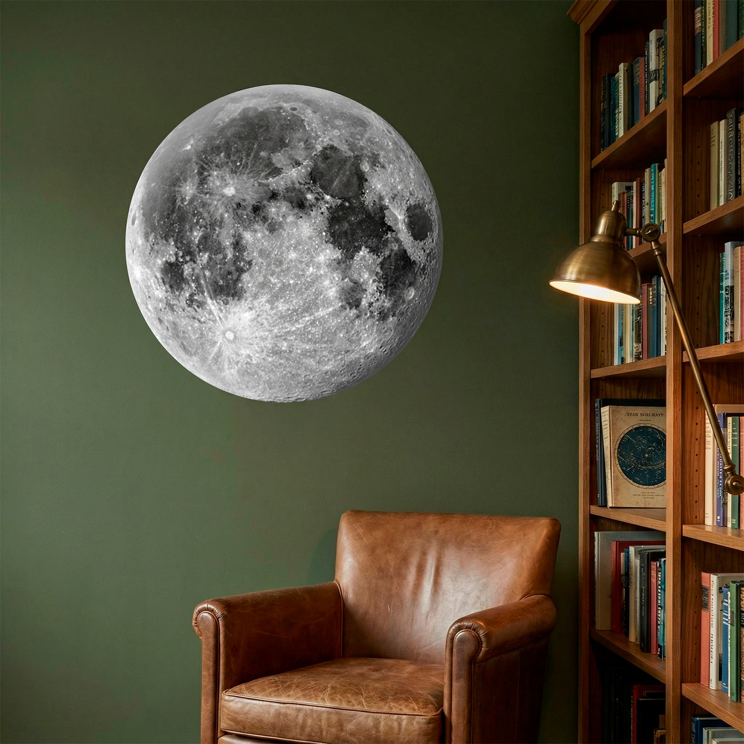 Wall Stickers: Full Moon