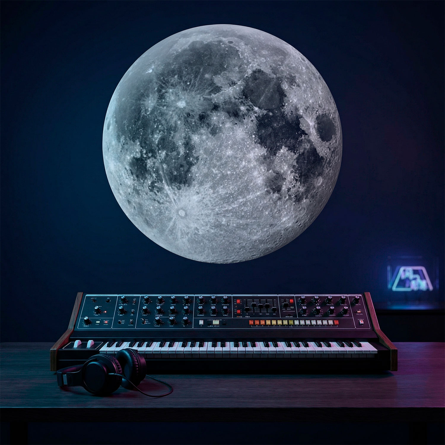 Wall Stickers: Full Moon