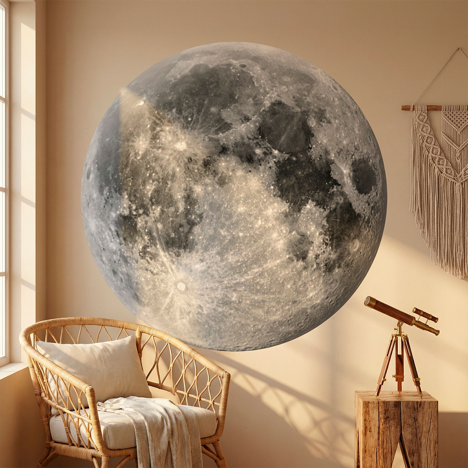 Wall Stickers: Full Moon