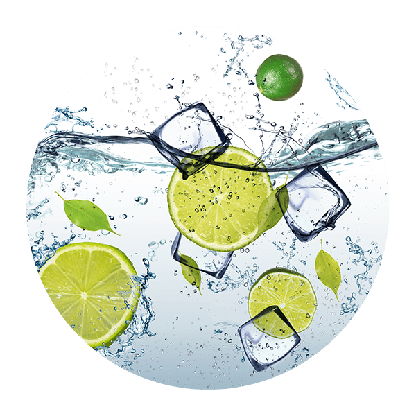 Wall Stickers: Limes with Ice 0