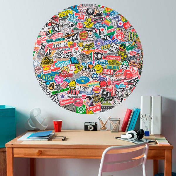 Wall Stickers: Collage Brands